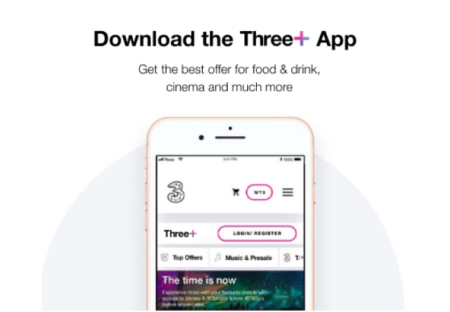 Three+ App